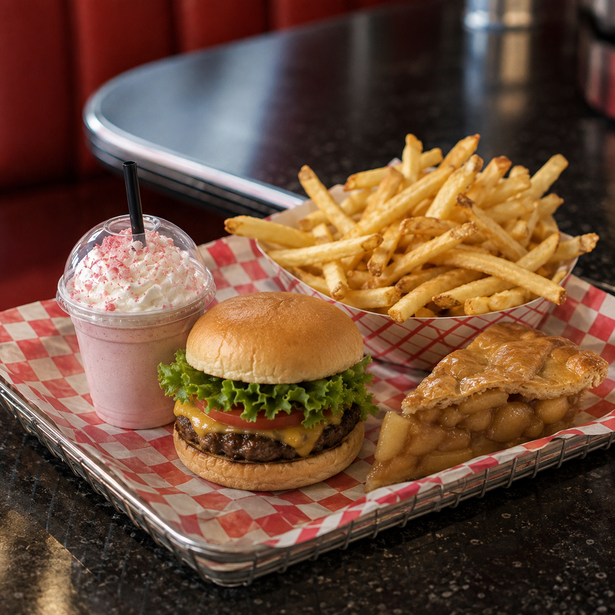Kids diner meal