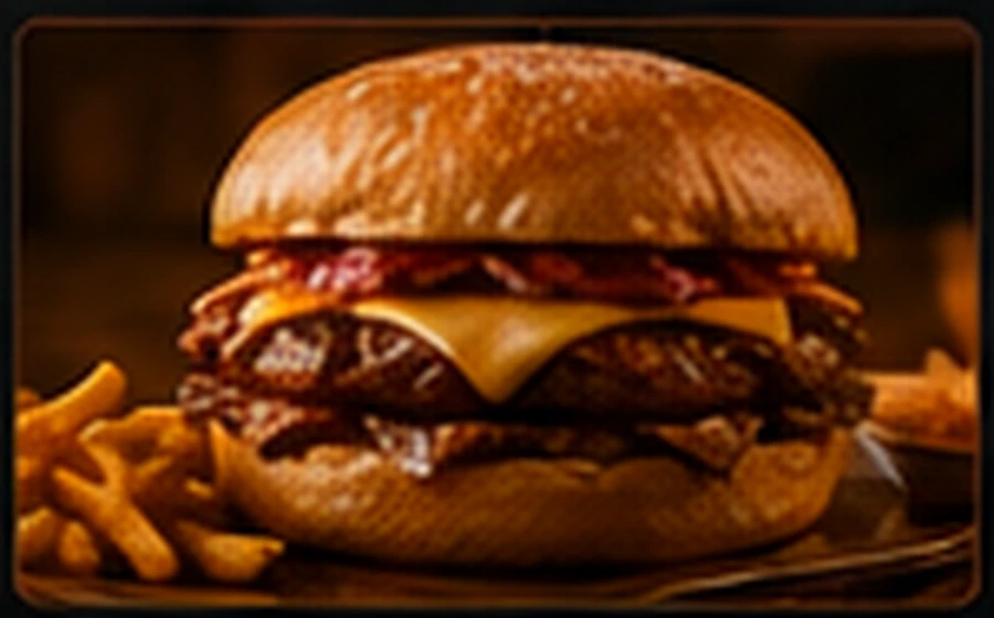 Barbecue brisket burger
