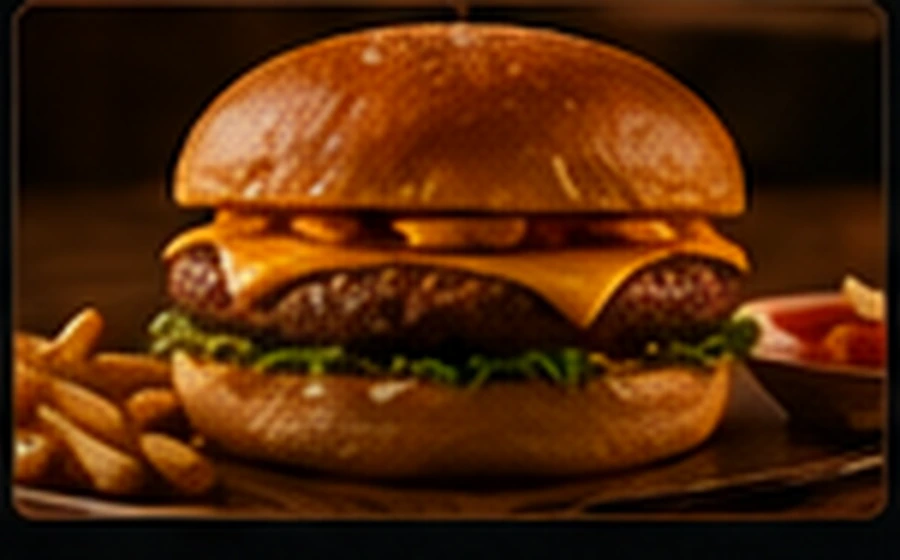 Classic cheeseburger