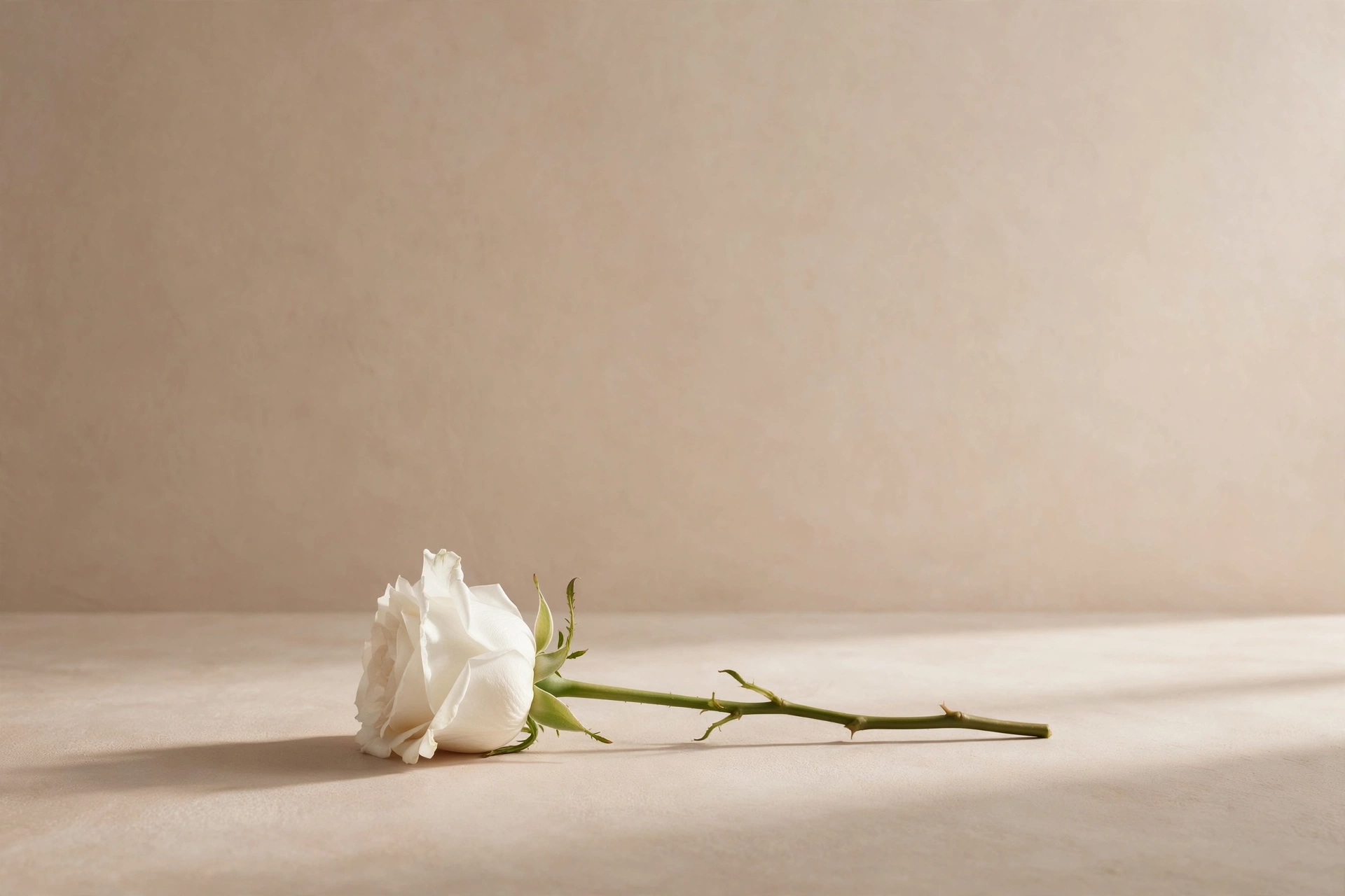 Florist parallax website preview