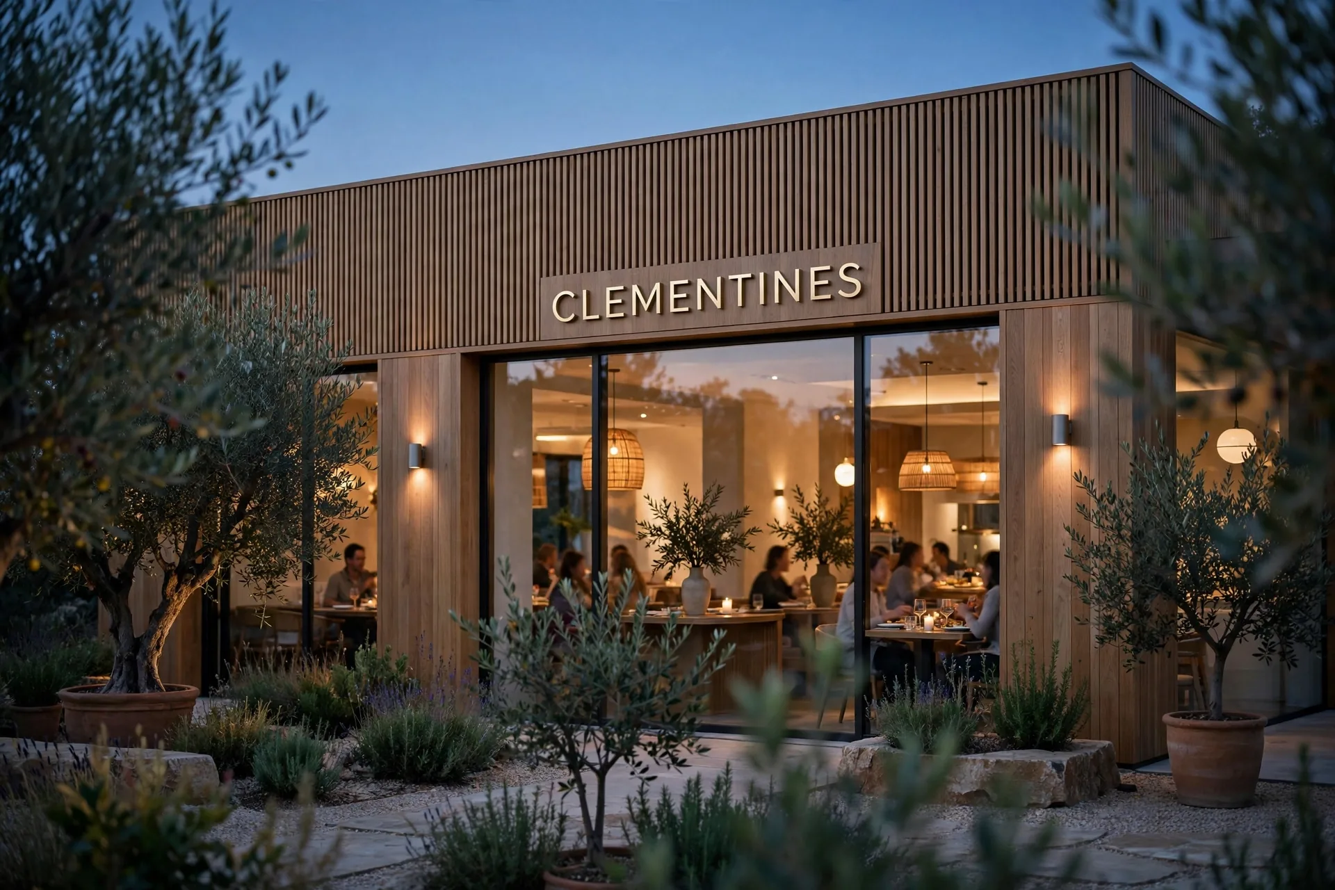 Clementine's dining website preview