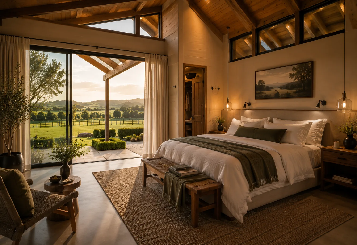 Farm bedroom