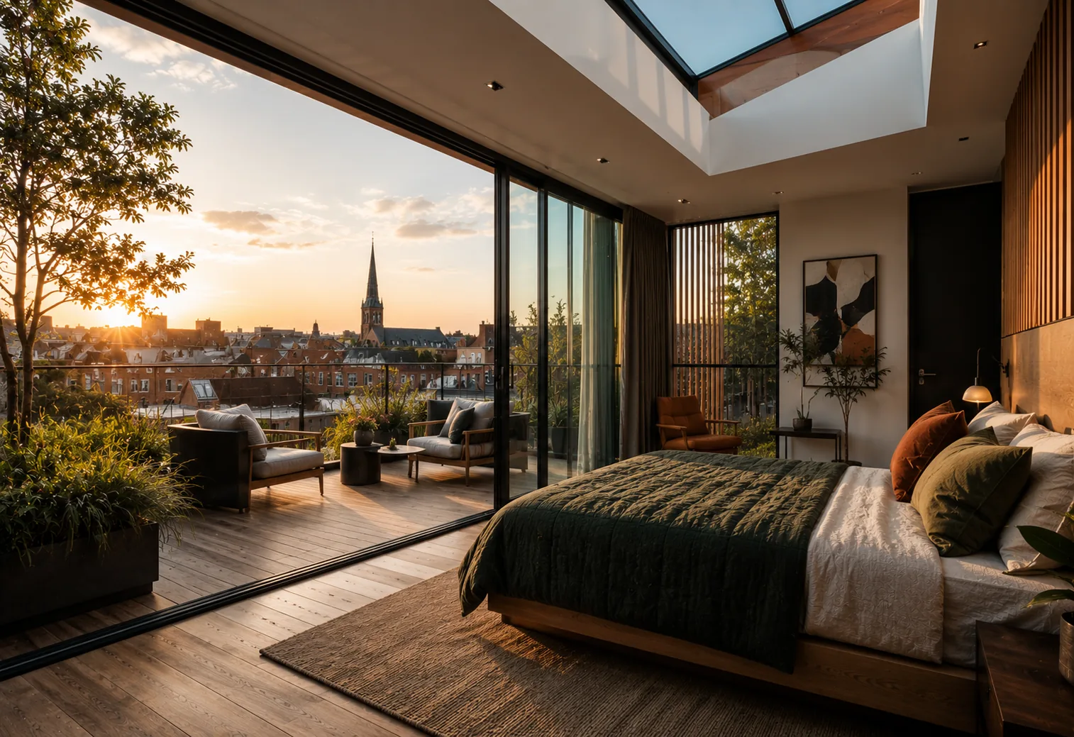 Town bedroom