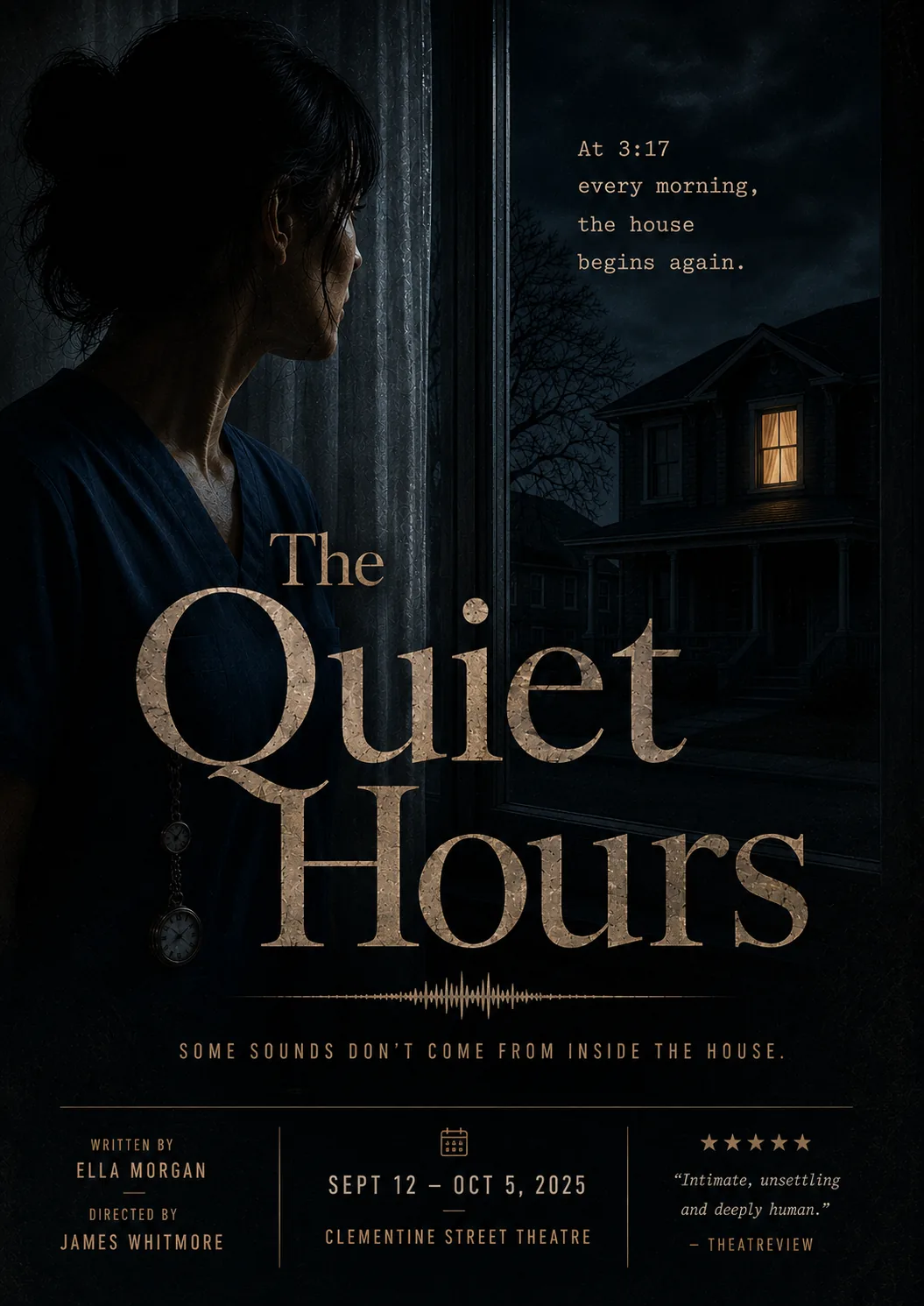Poster artwork for The Quiet Hours